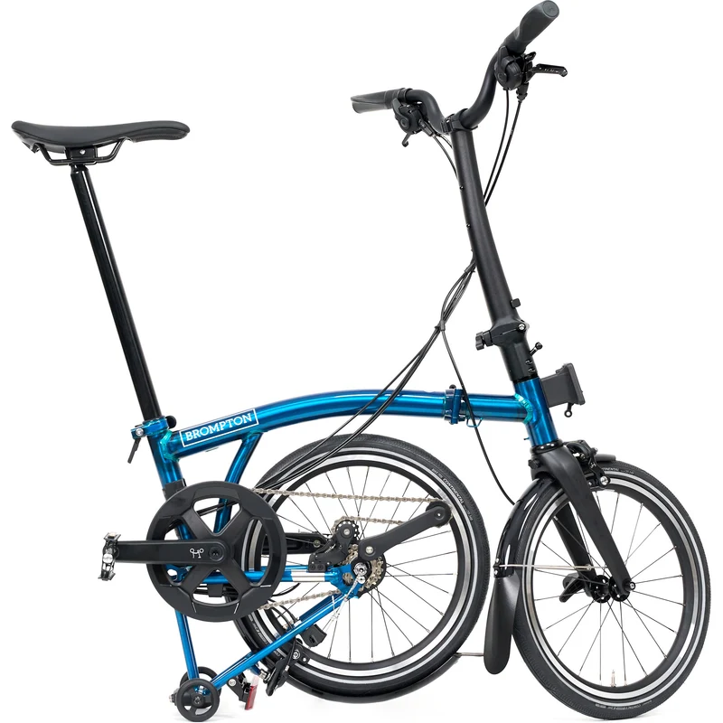 Faltrad Brompton P Line High Pacific Lacquer 4-Gang
