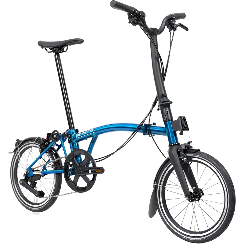 Faltrad Brompton P Line High Pacific Lacquer 4-Gang