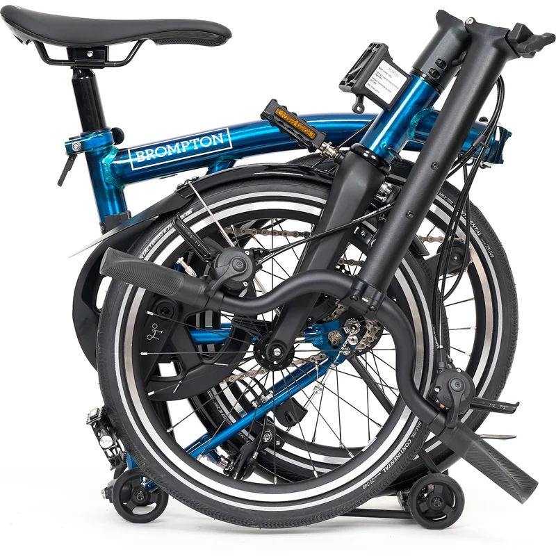 Faltrad Brompton P Line High Pacific Lacquer 4-Gang