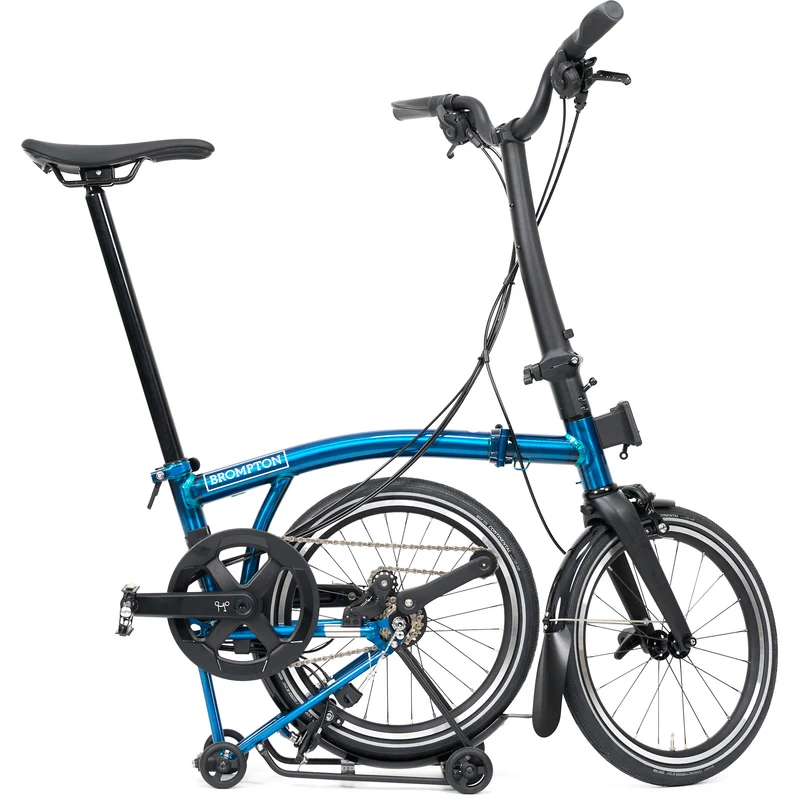 Faltrad Brompton P Line High Pacific Lacquer 4-Gang