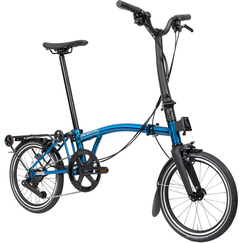 Faltrad Brompton P Line High Pacific Lacquer 4-Gang