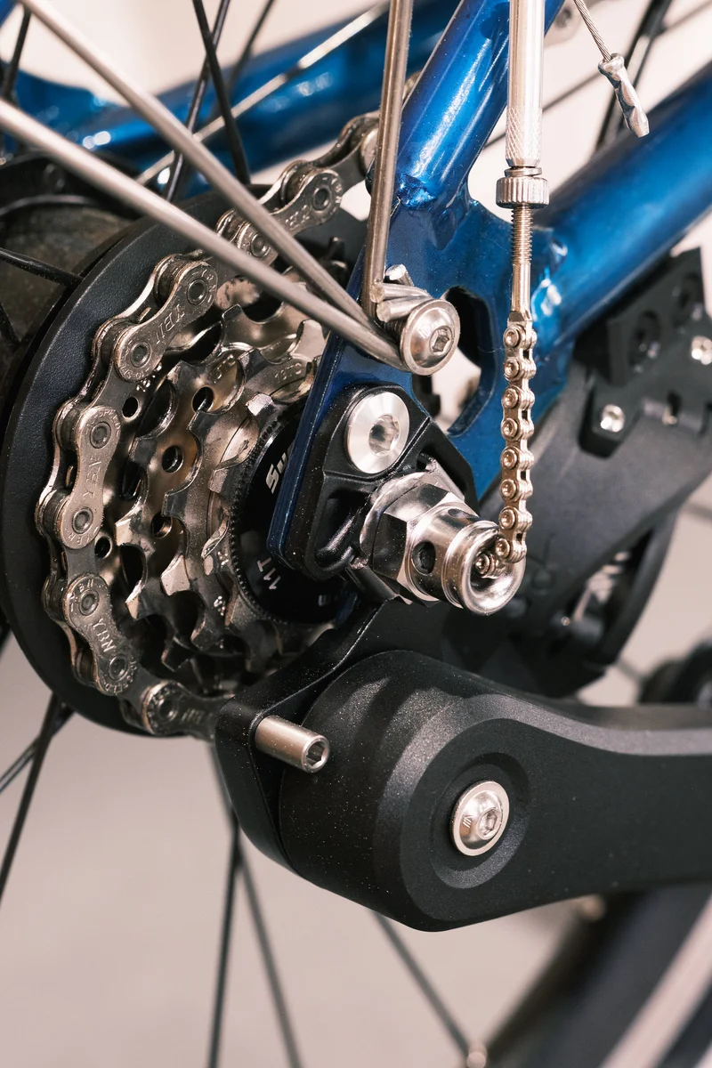 Faltrad Brompton P Line Mid Pacific Lacquer 4-Gang