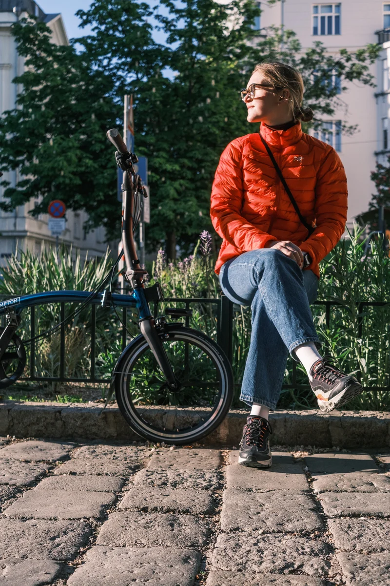 Faltrad Brompton P Line Mid Pacific Lacquer 4-Gang