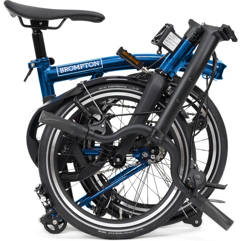 Faltrad Brompton P Line Mid Pacific Lacquer 4-Gang