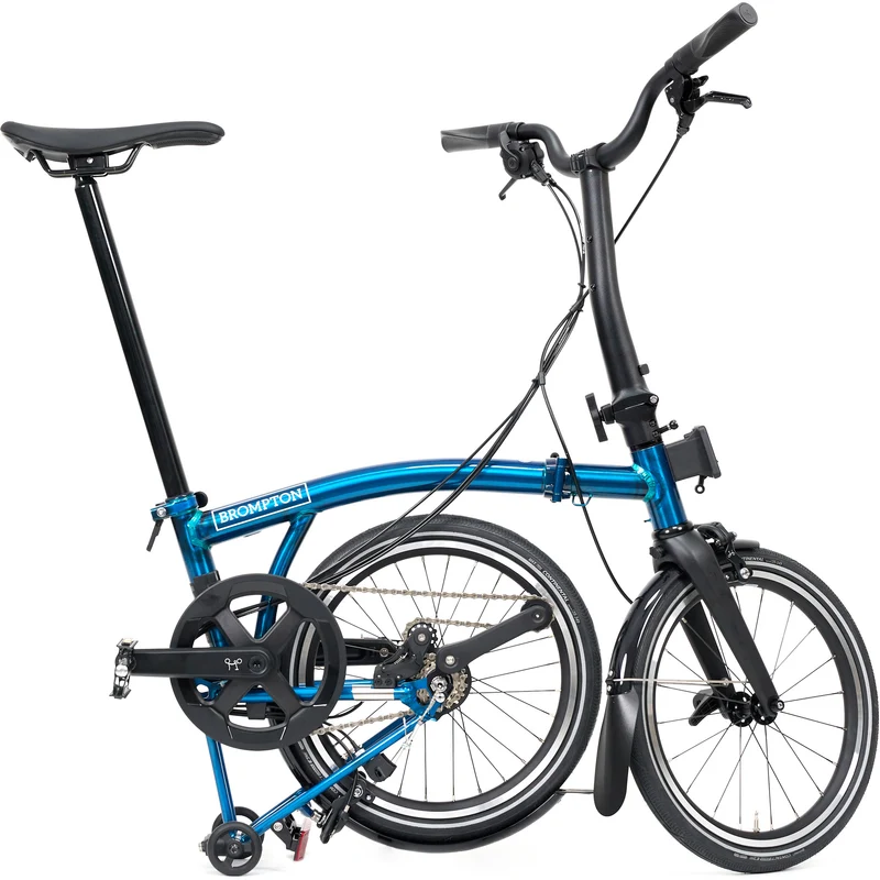 Faltrad Brompton P Line Mid Pacific Lacquer 4-Gang