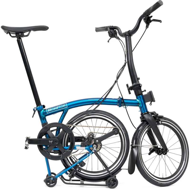 Faltrad Brompton P Line Mid Pacific Lacquer 4-Gang