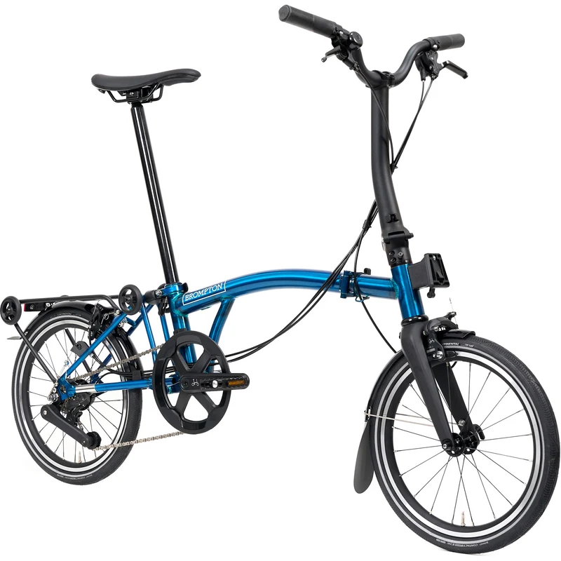 Faltrad Brompton P Line Mid Pacific Lacquer 4-Gang