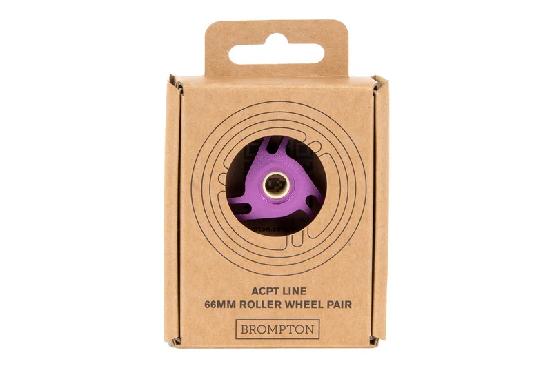Brompton ColourLab Roller Wheels Violet