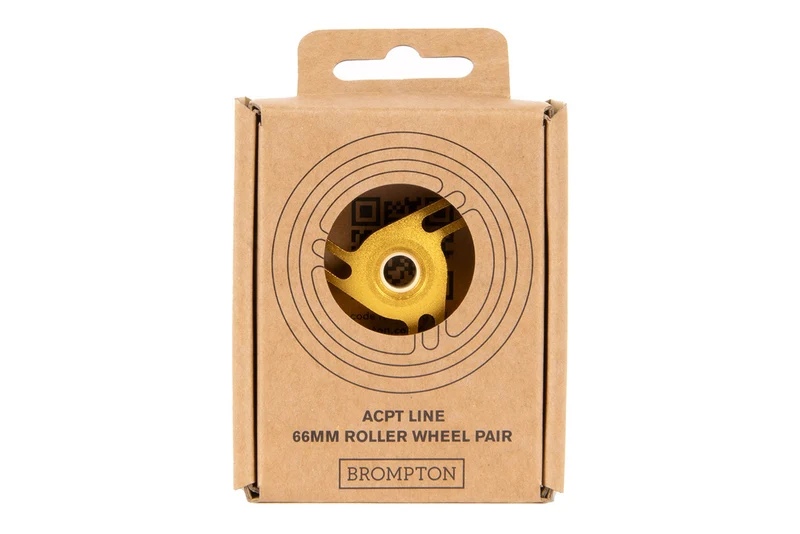 Brompton ColourLab Roller Wheels Gold