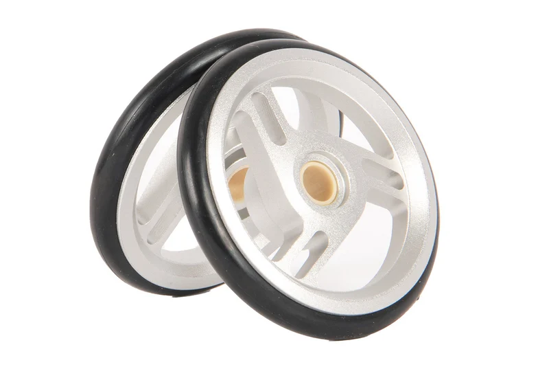 Brompton ColourLab Roller Wheels Silber