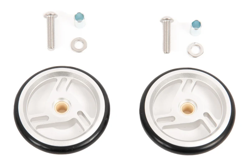Brompton ColourLab Roller Wheels Silber