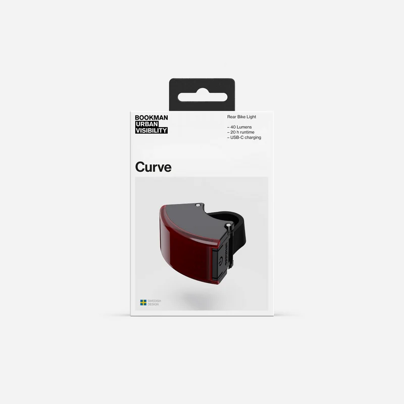 Rücklicht Bookman Curve Rear Bike Light