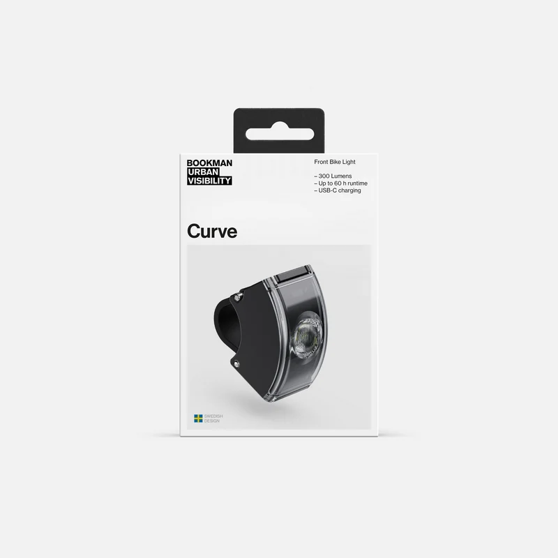 Frontlicht Bookman Curve Front Bike Light