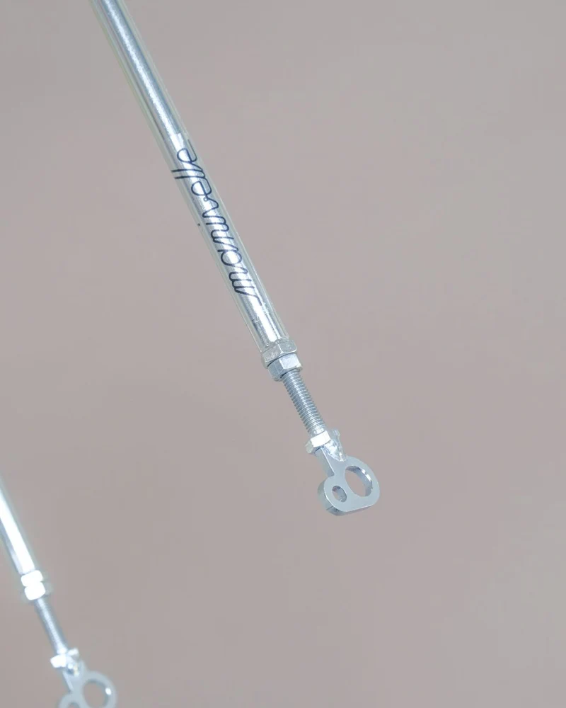 Frontrack Manivelle silber