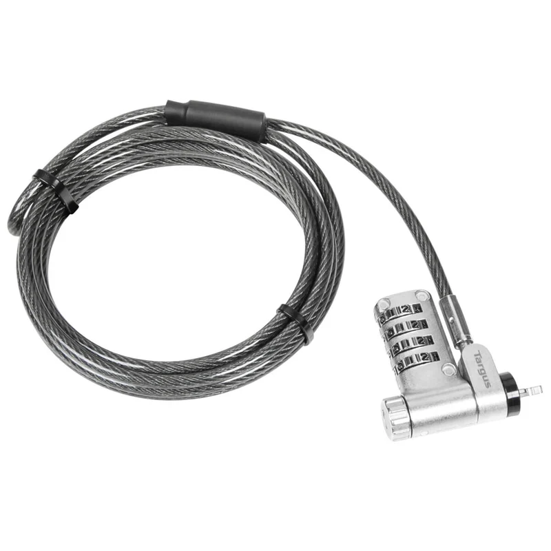 DEFCON® Ultimate Universal-Kombinationskabelschloss mit anpassbarem Slimline-Schlosskopf - (B2B 25er Pack)