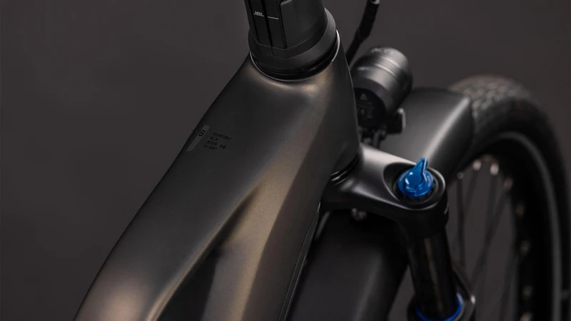 CUBE Touring Hybrid Comfort SLX 800 charcoal´n´chrome
