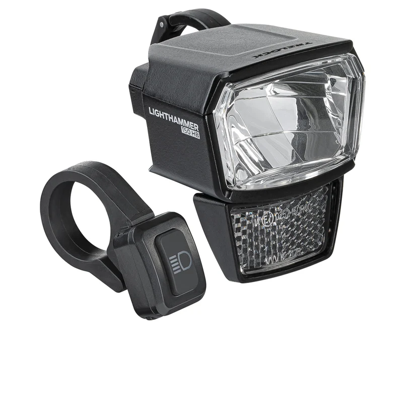 Trelock LS 940 HB Lighthammer E-Bike-Scheinwerfer 150 Lux Fernlicht