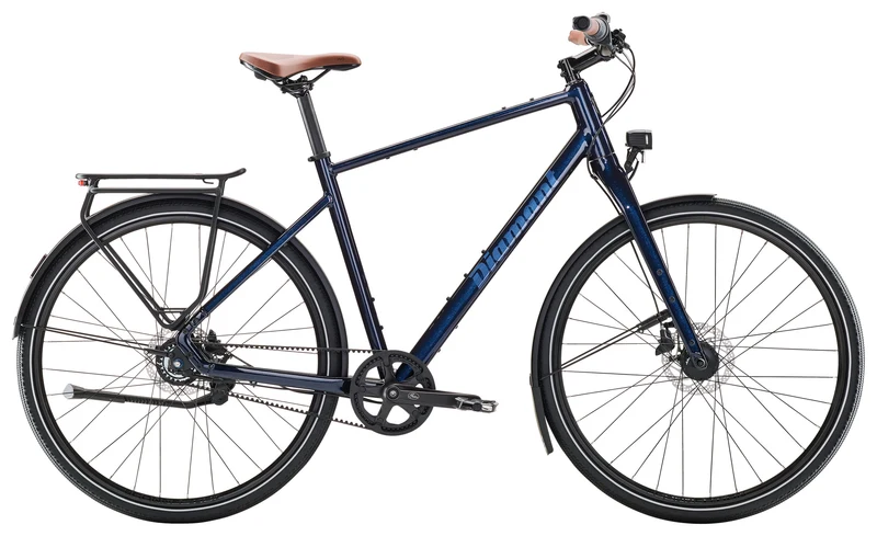Stadtrad Diamant Mahon Style Plus Mitternachtsblau Metallic