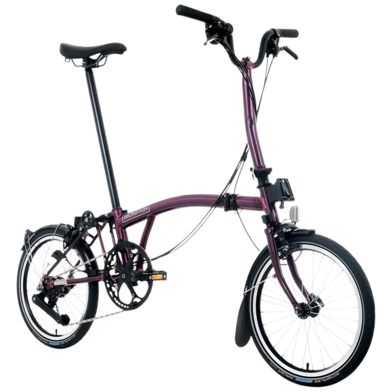 Faltrad Brompton C Line Mid Amethyst Lacquer 12-Gang
