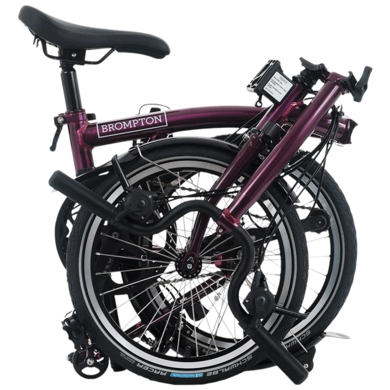 Faltrad Brompton C Line High Amethyst Lacquer 12-Gang
