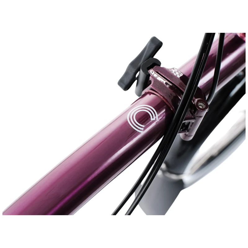Faltrad Brompton C Line High Amethyst Lacquer 12-Gang