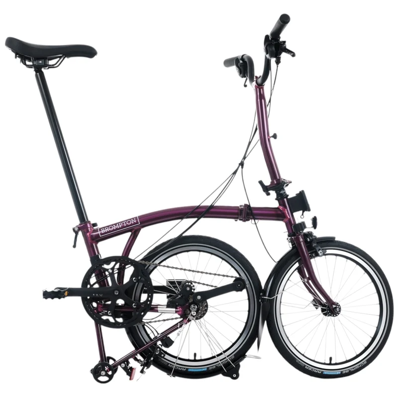 Faltrad Brompton C Line Low Amethyst Lacquer 4-Gang