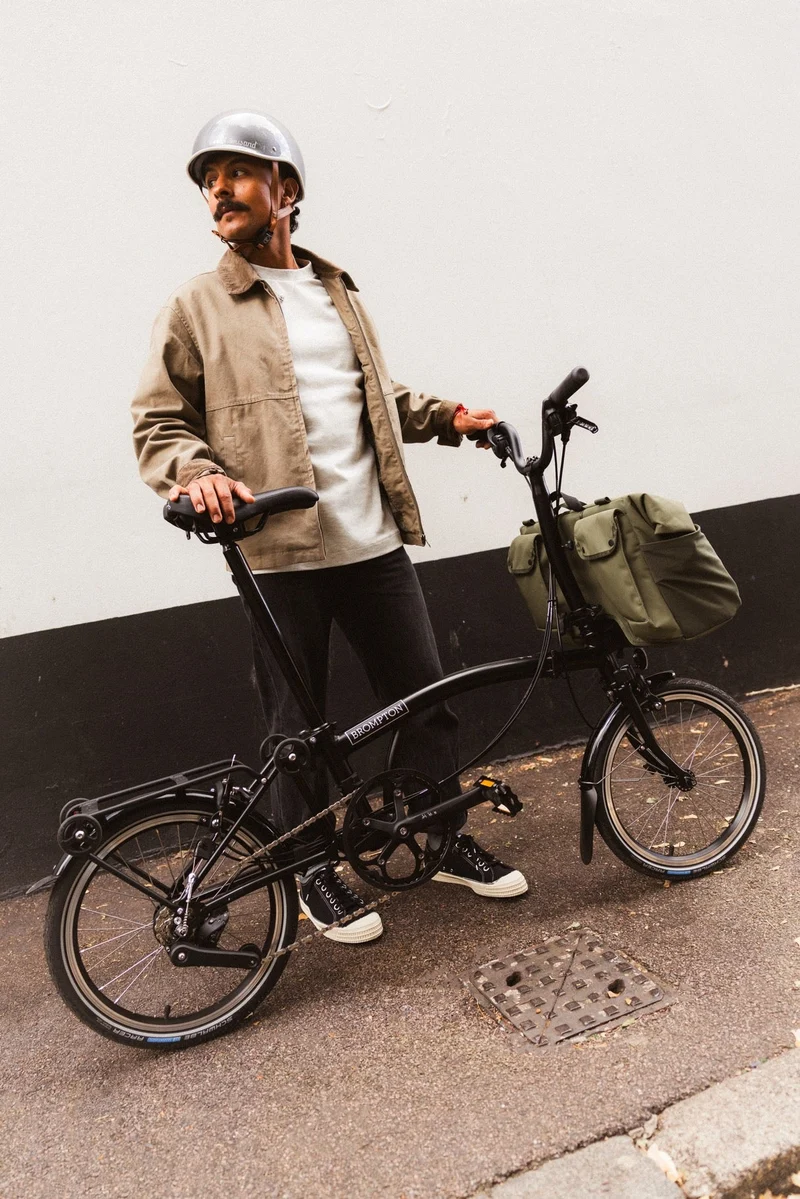 Faltrad Brompton C Line Low Red Plum 4-Gang