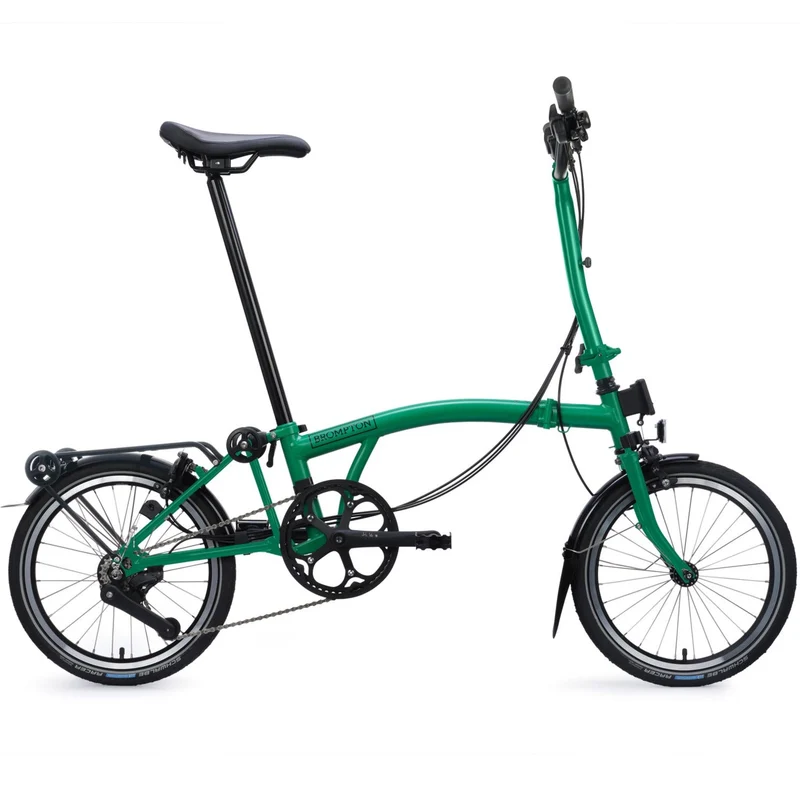 Faltrad Brompton C Line High Palm Green 4-Gang