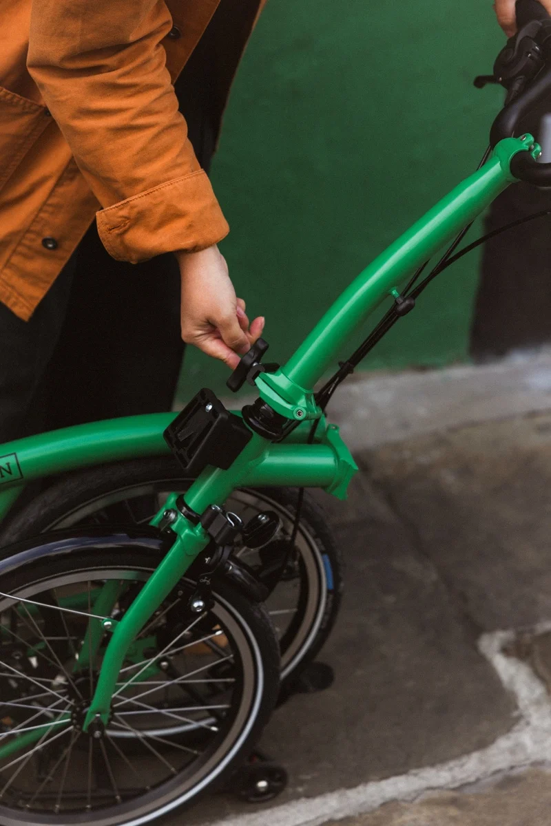 Faltrad Brompton C Line High Palm Green 4-Gang