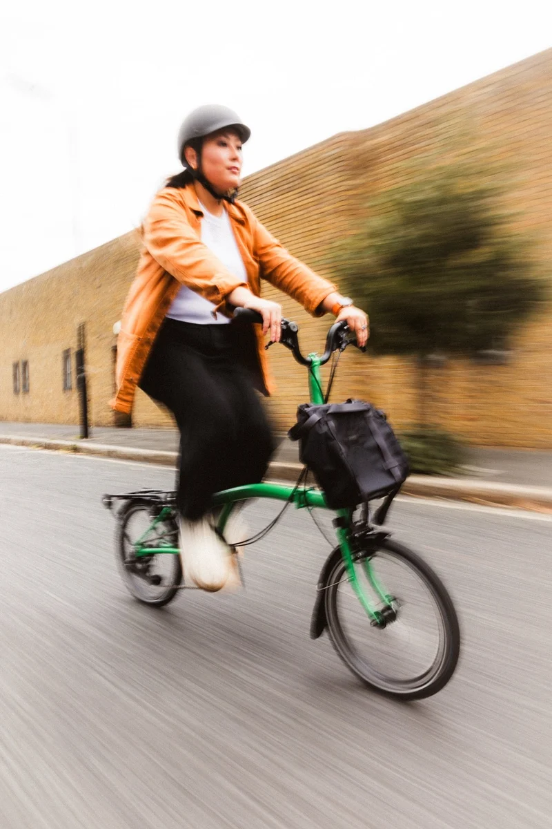 Faltrad Brompton C Line Mid Palm Green 4-Gang
