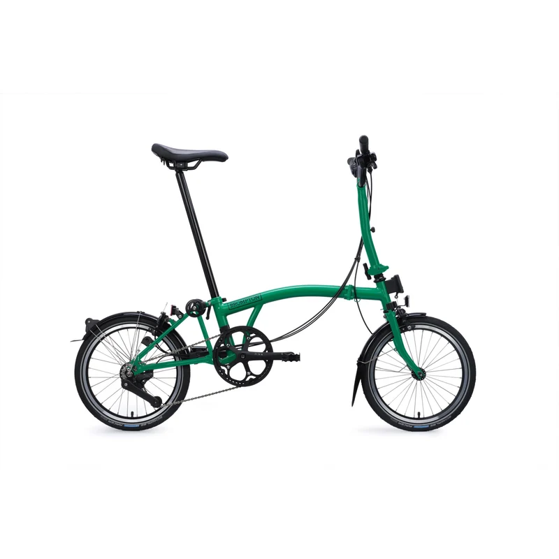 Faltrad Brompton C Line Mid Palm Green 4-Gang