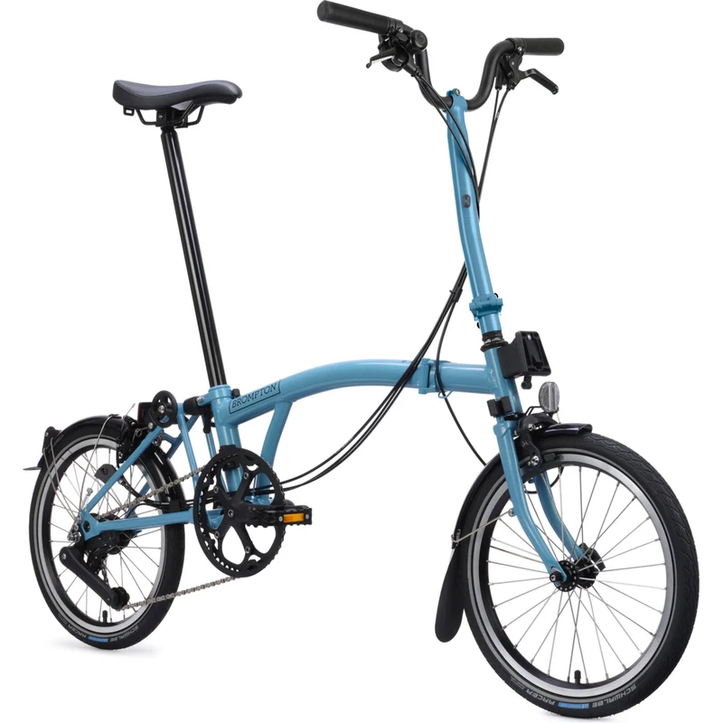 Faltrad Brompton C Line High Cloud Metallic 4-Gang