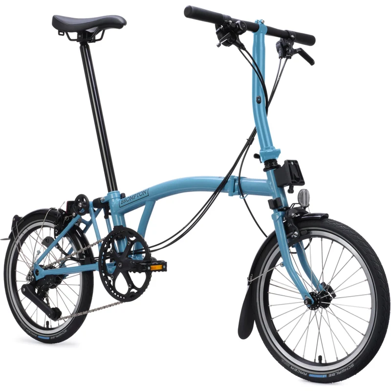 Faltrad Brompton C Line Low Cloud Metallic 4-Gang