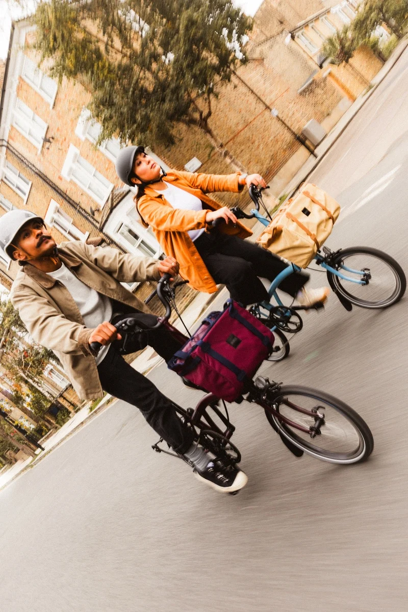 Faltrad Brompton C Line Low Cloud Metallic 4-Gang