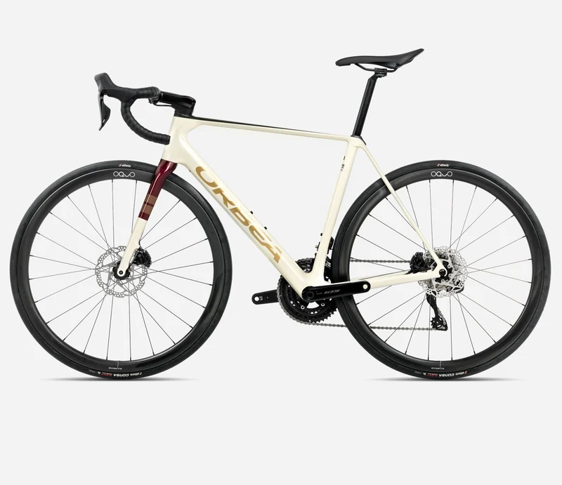 Orbea ORCA M35i White - Burgundy - Vulcano