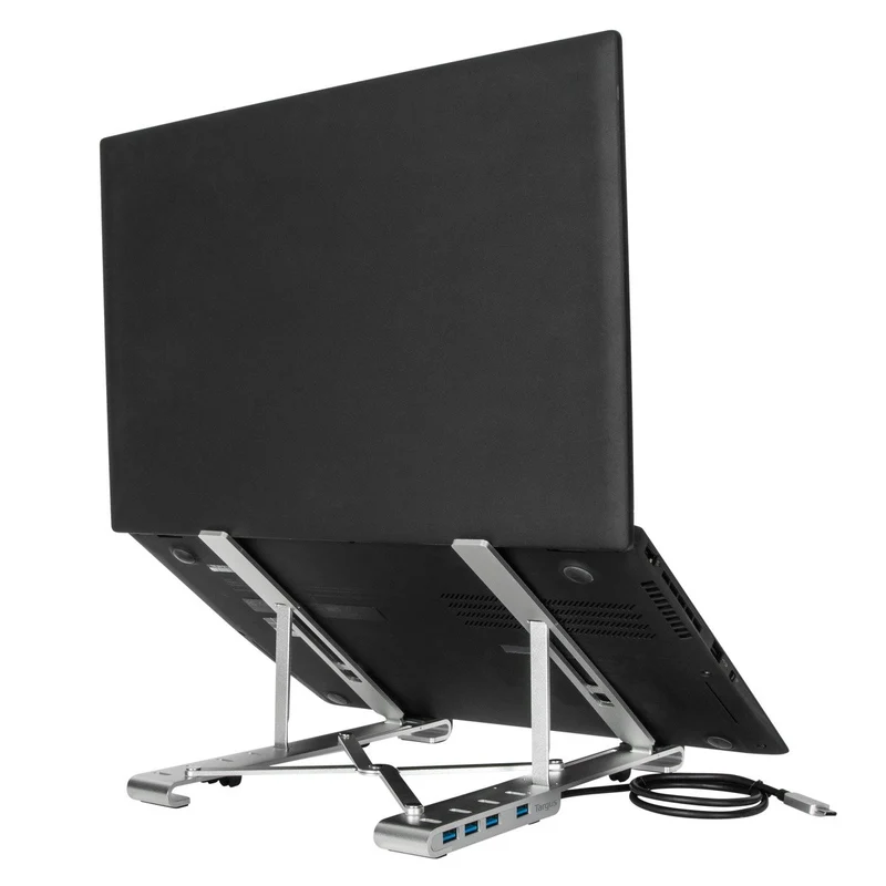 Tragbarer Ständer mit integriertem USB-A-Hub