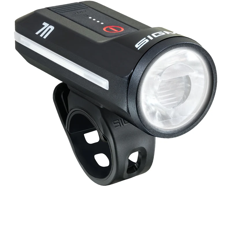 Sigma Aura 70 Fahrradlicht vorne 70 Lux USB-C Sensor StVZO