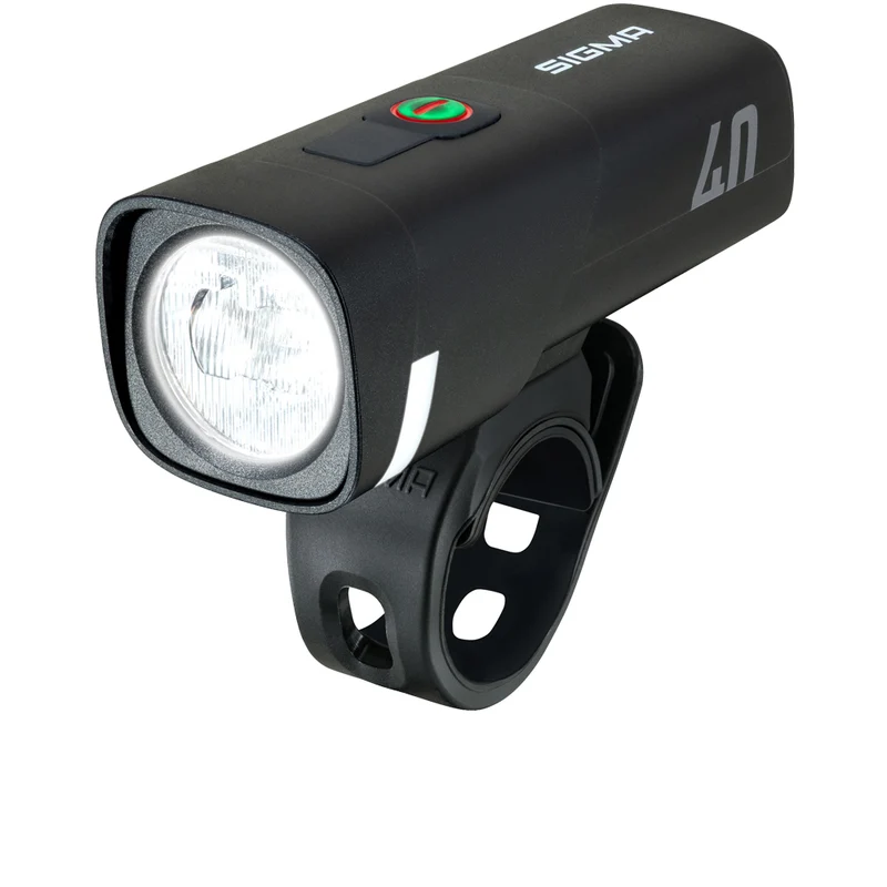 Sigma Aura 40 USB Fahrradlicht vorne 40 Lux USB-C StVZO