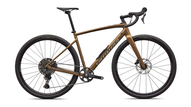 Gravelbike Specialized Diverge 4 Sport Alloy Satin Burnt Gold Metallic / Shadow Silver