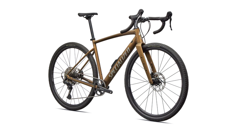 Gravelbike Specialized Diverge 4 Sport Alloy Satin Burnt Gold Metallic / Shadow Silver