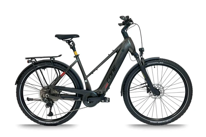 CONE eSUV 5.0 Trapez 800 Wh dunkelgrau/schwarz/rot