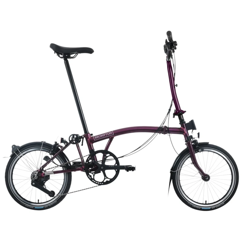 Faltrad Brompton C Line High Amethyst Lacquer 4-Gang