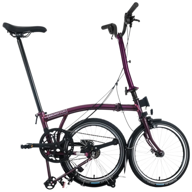 Faltrad Brompton C Line High Amethyst Lacquer 4-Gang
