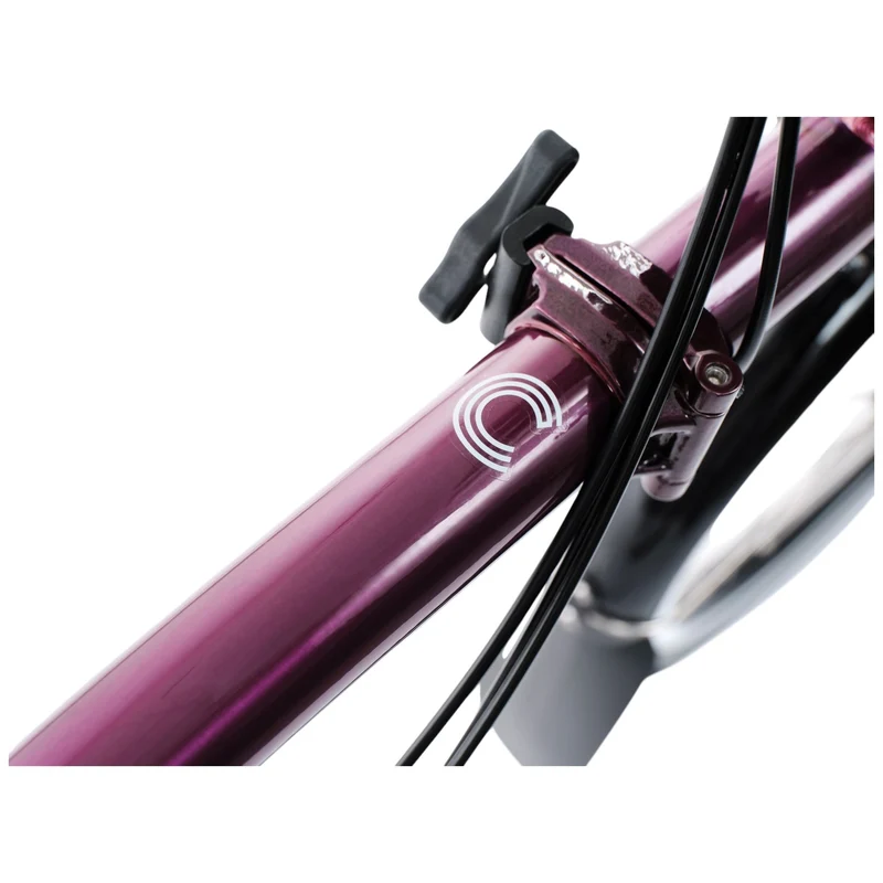 Faltrad Brompton C Line High Amethyst Lacquer 4-Gang
