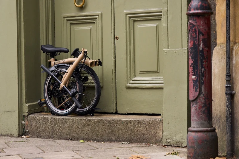 Faltrad Brompton C Line High Dune Sand 4-Gang