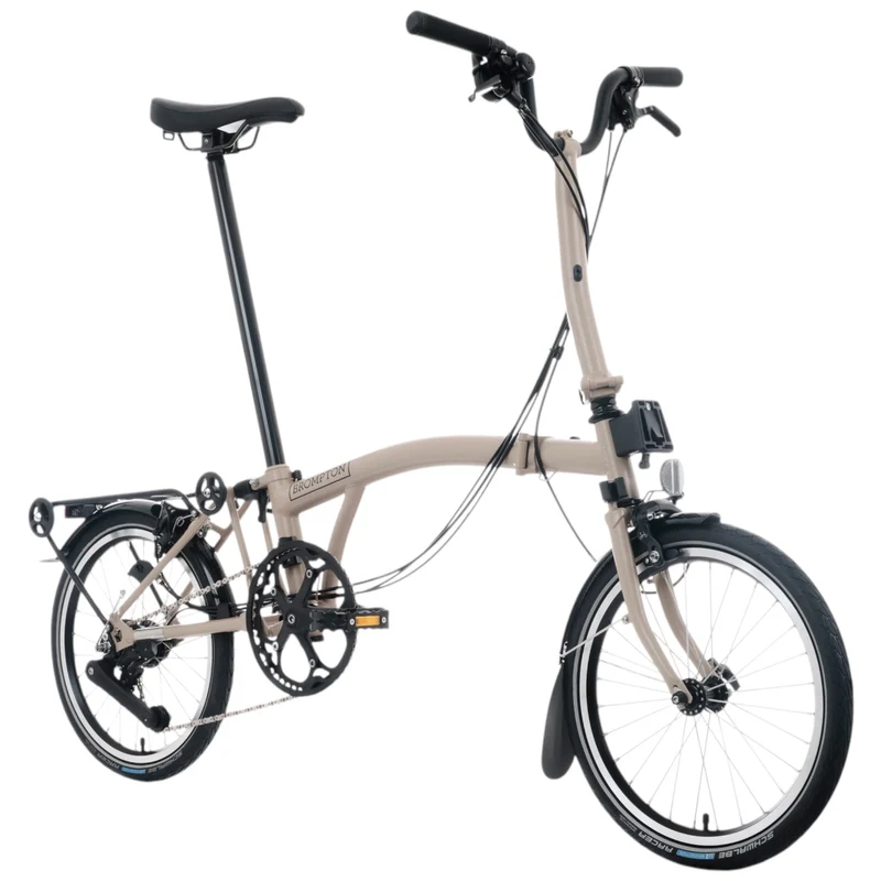 Faltrad Brompton C Line Mid Dune Sand 4-Gang