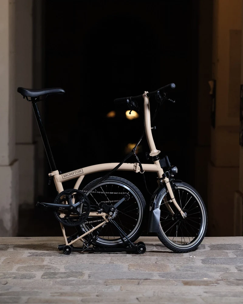 Faltrad Brompton C Line Low Dune Sand 4-Gang