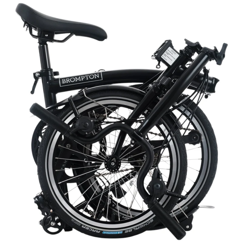Faltrad Brompton C Line High Matt Black 4-Gang