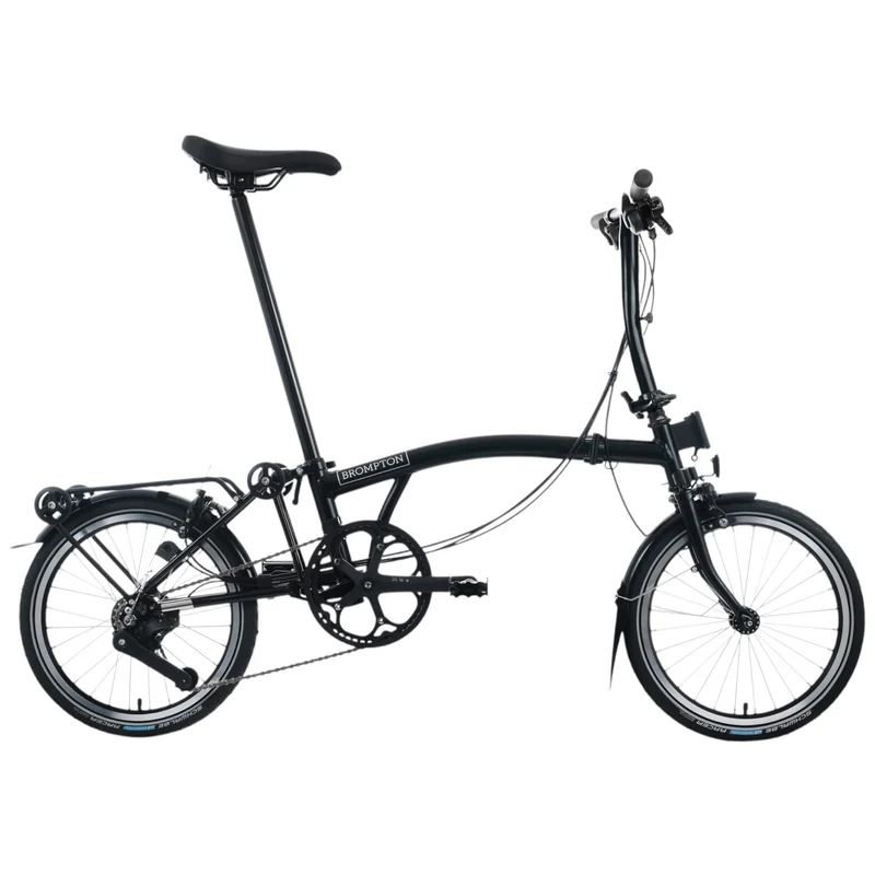 Faltrad Brompton C Line Low Matt Black 4-Gang