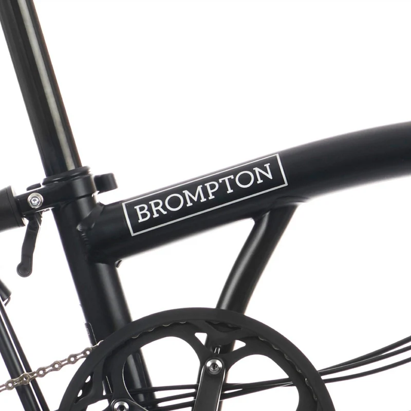 Faltrad Brompton C Line Mid Matt Black 4-Gang